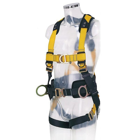 Guardian Series 4-Point Full Body Harness with Pass-Through Buckles and Waistbelt