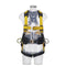 Guardian Series 4-Point Full Body Harness with Pass-Through Buckles and Waistbelt
