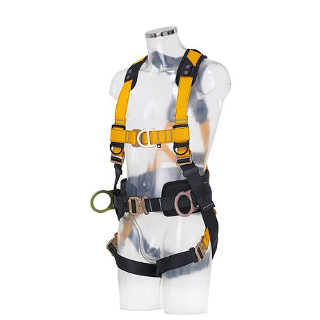 Guardian Series 4-Point Full Body Harness  with Quick Connect Buckle & Shoulder Pad