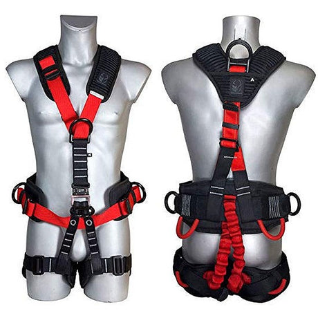Guardian 5-Point Full Body Riggers Harness with Waistbelt