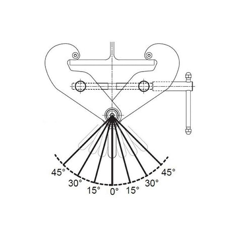 Tiger BCS Beam Clamp with Shackle