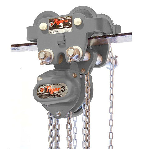Tiger CCBTG Combined Chain Block & Geared Trolley - Corrosion Resistant