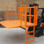 Fork Mounted Load Lifter with Ladder