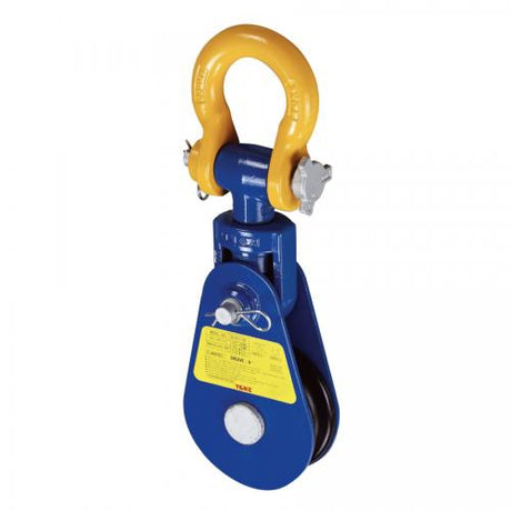 William Hackett Forged Snatch Block with Shackle