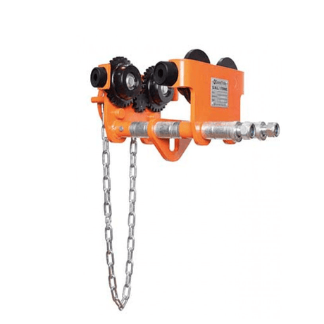 3.2 Ton William Hackett WH-GT Geared Trolley