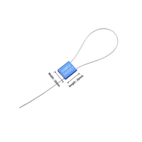 CS 1.5mm Aluminium Cable Security Seals (x1000)