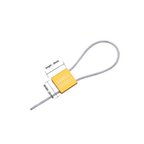 CS 3.5mm Aluminium Cable Security Seals (x500)