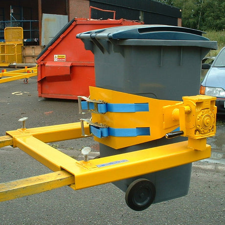 Forklift Wheelie Bin Rotator