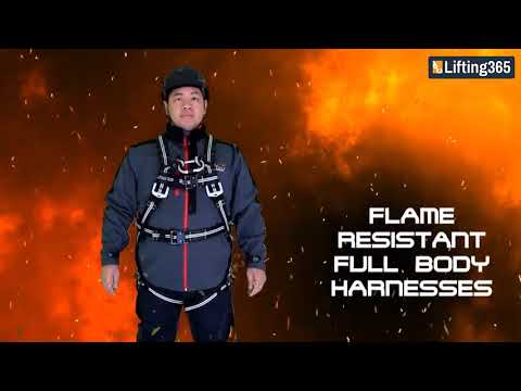 Kratos Fire Resistant 4 Point Full Body Harness