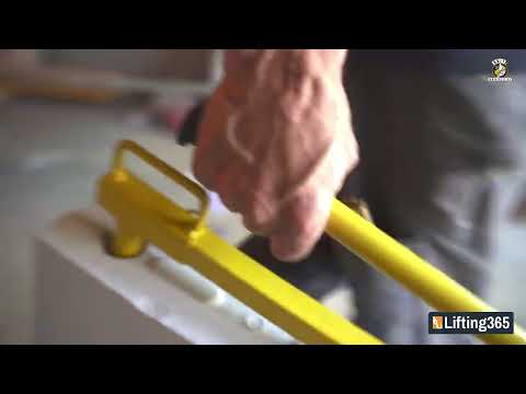 Orit Limestone Block Clamp 'Hand-Some-2-Fingers'