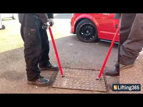Mini Lift XL Manhole Cover Lifter Pair