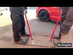 Mini Lift XL Manhole Cover Lifter Pair