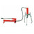 Yale BMZ Modular Hydraulic Puller Kit with Cylinder, Hand Pump, and Hose