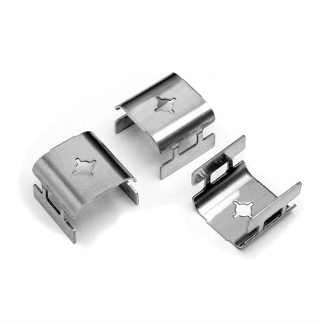 Stainless Steel Trunking Clips 25mm x 16mm (x50)